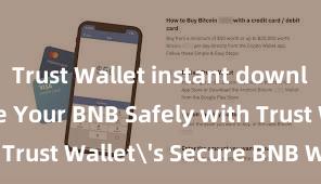 Trust Wallet instant download Store Your BNB Safely with Trust Wallet's Secure BNB Wallet